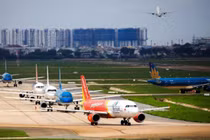 Tần suất bay phục vụ khách nội địa tăng cao trong dịp Tết Nguyên đán.