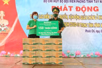 NutiFood đồng hành cùng bộ đội biên phòng chống dịch Covid-19