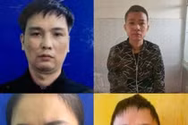 4 bị can Việt, Linh, Hà, Nam. (ảnh: Công an tỉnh Vĩnh Phúc).