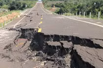  Gia Lai chờ Bộ GTVT duyệt phương án khắc phục sụt lún tại đường tránh Chư Sê