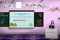HTV Key sẽ phát sóng môn tiếng việt và toán cho học sinh lớp 1 và 2 từ 13-9. Ảnh: HTV.