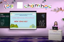 HTV Key sẽ phát sóng môn tiếng việt và toán cho học sinh lớp 1 và 2 từ 13-9. Ảnh: HTV.