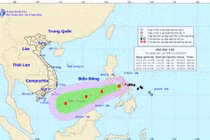 Bão Kai–Tak diễn biến phức tạp, tăng cấp khi vào biển Đông