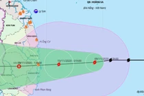 Bão số 12 đang mạnh lên
