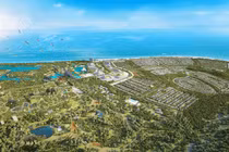 Phối cảnh dự án Vườn thú hoang dã Safari và Khu du lịch nghỉ dưỡng Bình Châu.