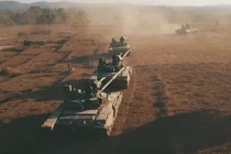 Video lính tăng Lào – Nga tham gia diễn tập Laros - 2019