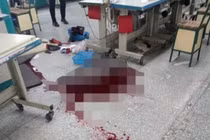 Hiện trường vụ án mạng.