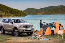 Bí quyết biến xe Ford Everest thành chiếc trại “di động”