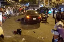 Tạm giam nữ tài xế xe BMW gây tai nạn liên hoàn tại Hàng Xanh