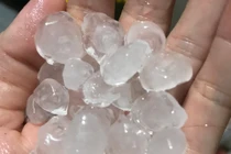 Mưa đá ở TP.HCM