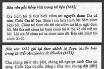 Chữ quốc ngữ – “hồn trong nước” – kỳ 3: Những bước “chập chững” đầu tiên
