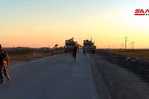 Quân đội Syria ngăn chặn đoàn xe Liên quân do Mỹ dẫn đầu ở al-Hasakah