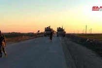 Quân đội Syria ngăn chặn đoàn xe Liên quân do Mỹ dẫn đầu ở al-Hasakah