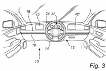 Volvo nộp bằng sáng chế cho loại vô lăng trượt, có thể lái ở cả 2 ghế