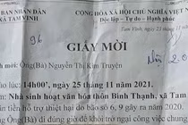 Đề nghị kiểm điểm các cấp vụ chi trả 2.000 đồng hỗ trợ thiệt hại do bão