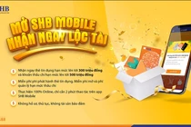 Chỉ sau 2 phút chạm - Nhận ngay hạn mức thấu chi và thẻ tín dụng lên tới 500 triệu đồng