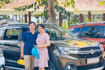 ‏Anh Dương Văn Đảng tin tưởng sử dụng 2 dòng xe Carry Pro và XL7 của Suzuki để phục vụ cho công việc và gia đình.