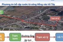 Cứu sông Tô Lịch bằng nước sông Hồng có khả thi?