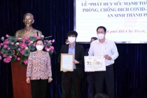 Tập đoàn TH ủng hộ Lễ phát động toàn dân tham gia phòng chống dịch tại TPHCM