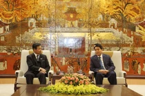  Chủ tịch Hà Nội làm việc với Tập đoàn Sumitomo về dự án Thành phố thông minh