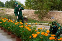 Lính vùng biển đón Tết ở vùng biên