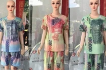 Phạt tới 100 triệu đồng nếu sản xuất, bán quần áo in hình tiền Việt Nam