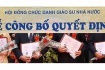 Ngành Khoa học Quân sự không có ứng viên nào đạt chuẩn GS, PGS