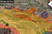 Iraq: Du kích PKK giao chiến với Peshmerga trong khu Tự trị Kurdistan 