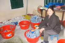 Phát hiện cơ sở pha chế giấm gạo từ nước lã, axit