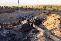 Tên lửa chống tăng Liên Xô cũ thổi bay tháp pháo tự hành Thổ Nhĩ Kỳ