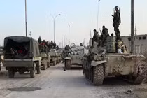 Không quân Nga "che đầu", Quân đội Syria truy quét IS trên sa mạc 