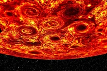 Phát hiện lốc xoáy trên sao Mộc xếp kiểu hình học