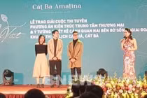 Trao giải phương án thiết kế kiến trúc dự án Cát Bà Amatina