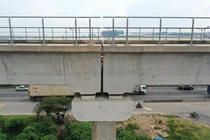 Đầu dầm metro số 1 lệch 8,5 cm sau sự cố rơi gối dầm