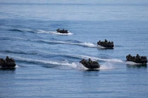 40 lính thủy đánh bộ Đài Loan huấn luyện chung với quân đội Mỹ ở Guam