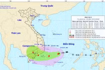 Tin bão số 9 mới nhất hôm nay: Bão tiếp tục mạnh lên, đổi hướng giật cấp 12