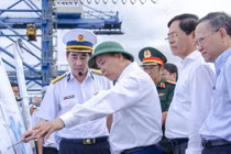 Thủ tướng Nguyễn Xuân Phúc thị sát cụm cảng Cái Mép – Thị Vải