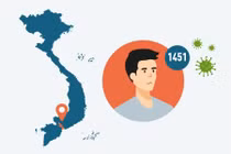 Bệnh nhân 1451 đã đi những đâu khi đến TP.HCM?