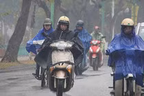 Ba đợt không khí lạnh liên tiếp tràn xuống nước ta