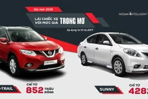 Xe Nissan chính thức áp dụng giá mới năm 2018