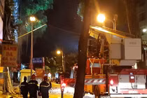 Sập giàn giáo ở Hà Nội, 3 người tử vong