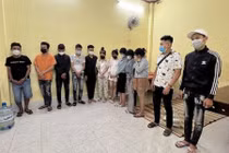 Hai nhóm dùng súng hỗn chiến được Công an TP Biên Hòa triệu tập.