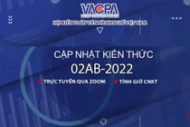 VACPA triển khai cập nhật kiến thức theo phương thức trực tuyến.