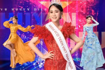 Vũ Huyền Diệu đăng quang Hoa hậu quốc tế khi mới 13 tuổi