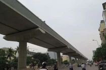 Đường sắt trên cao đoạn Nhổn - Cầu Giấy sẽ được đưa vào vận hành từ tháng 4/2021