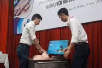 Trường ĐH chế tạo sản phẩm dạy kỹ năng cấp cứu tim, phổi 