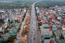 Công trường hai dự án giao thông 3.200 tỷ đồng ở thủ đô