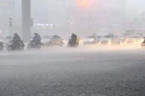 Ngày 6/3, miền Bắc trời rét, chiều tối và đêm có mưa dông diện rộng.