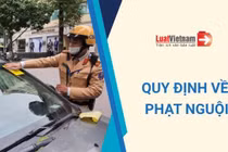 Nộp phạt nguội ô tô vi phạm giao thông tại nơi cư trú