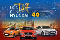 TC MOTOR khuyến mại lên đến 40 triệu đồng cho xe Hyundai